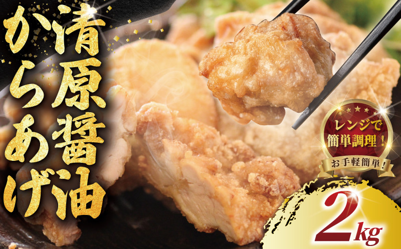 清原醤油唐揚げ 2kg( 50g×40個 ) 加納食堂