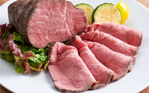 国産牛ローストビーフ 3ブロック（計500g以上）ステーキ専門店監修