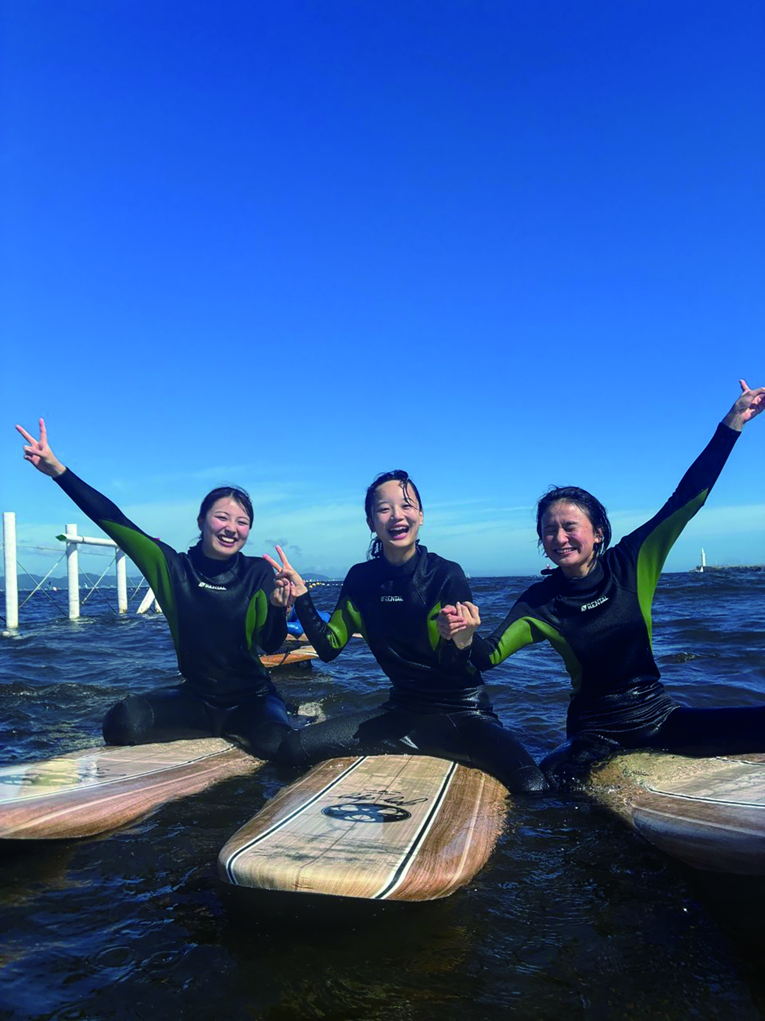 湘南・江ノ島で体験サーフィン
